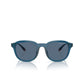 Armani Exchange Blue Resin Sunglasses