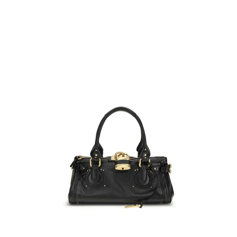 Chloé Black Calf Leather Bos Taurus Shoulder Bag Womens Shoulder Bag