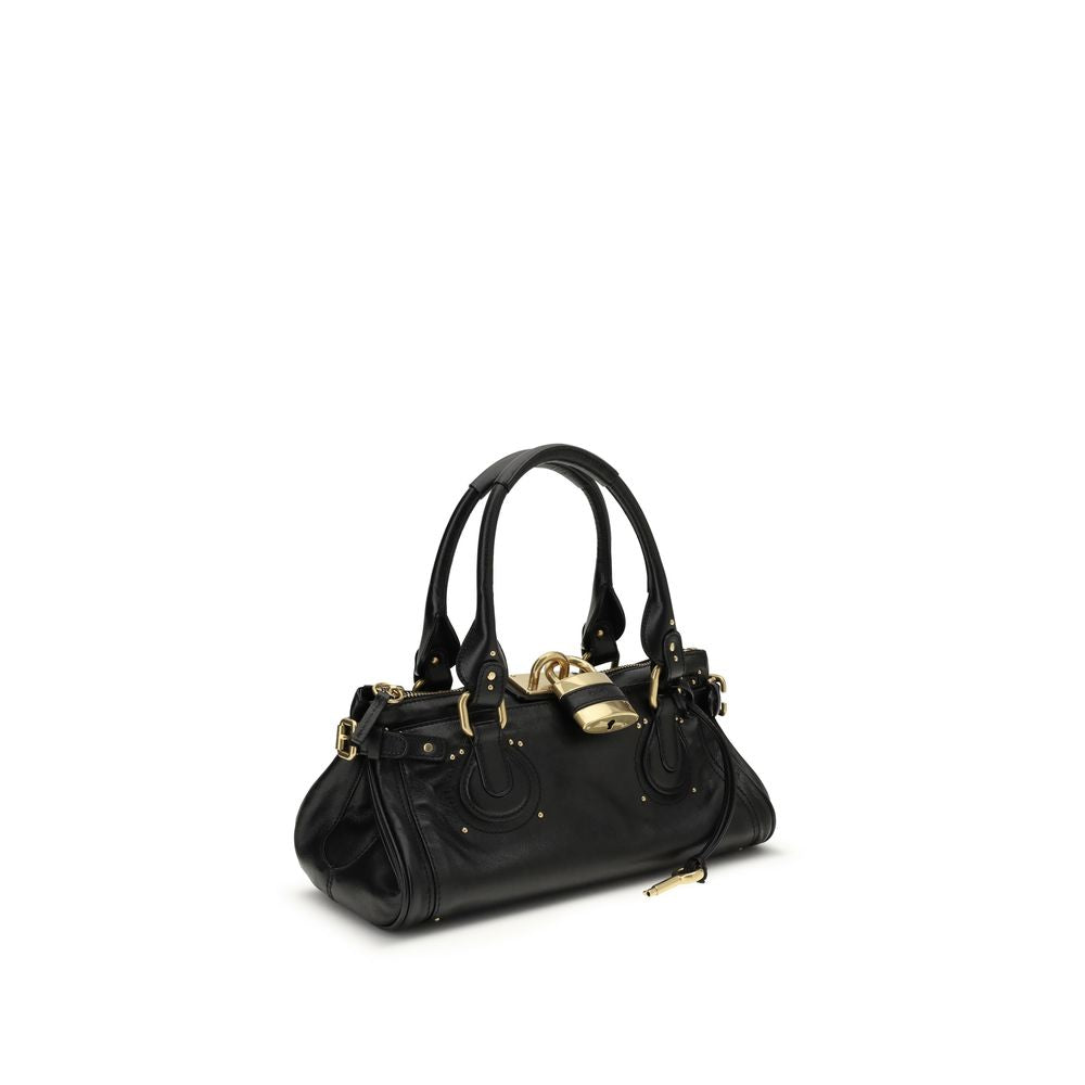 Chloé Black Calf Leather Bos Taurus Shoulder Bag Womens Shoulder Bag