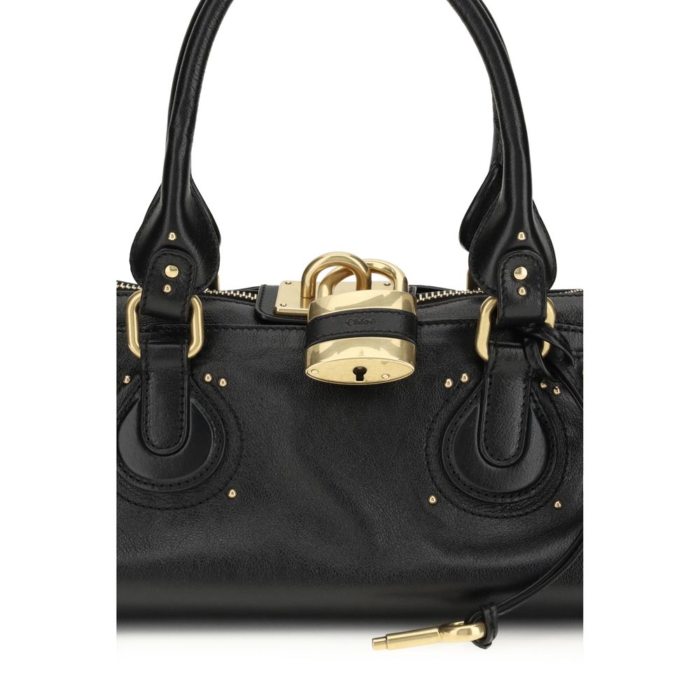 Chloé Black Calf Leather Bos Taurus Shoulder Bag Womens Shoulder Bag
