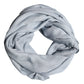 Dolce & Gabbana Light Blue Cashmere Knitted Shawl Scarf