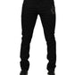 Dolce & Gabbana Black Sacred Heart Men Cotton Denim Jeans