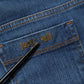 Just Cavalli Blue Washed Mid Waist Skinny Denim Trouser Jeans