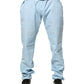 Jacob Cohen Light Blue Cotton Straight Fit Men Denim Jeans