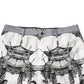 Dolce & Gabbana White Japanese Asian Print Silk Bermuda Shorts Mens Shorts