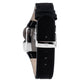 Laura Biagiotti Black Leather Dress Watch