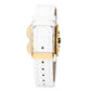 Laura Biagiotti White Leather Dress Watch