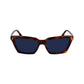 Victoria Beckham Brown Acetate Sunglasses