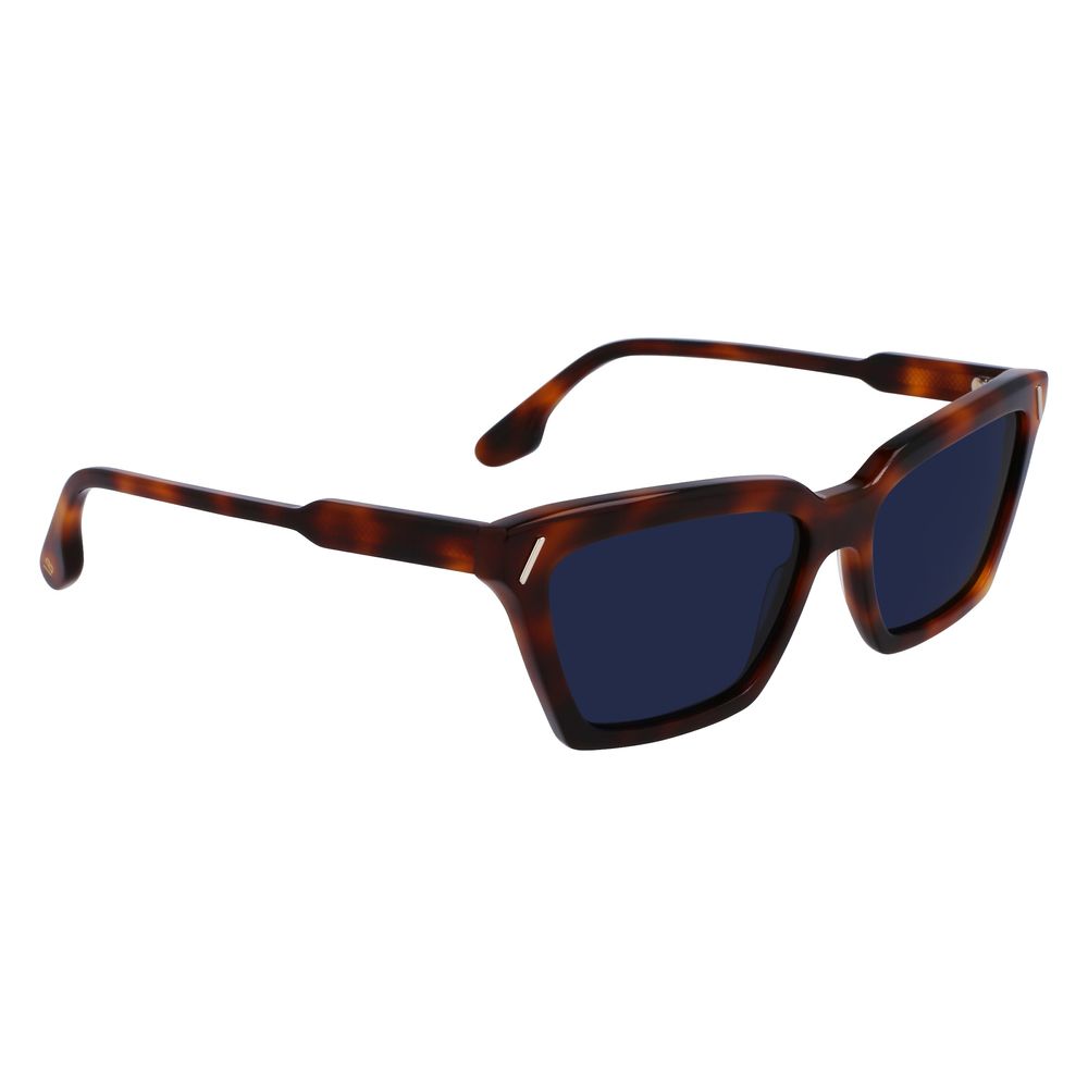 Victoria Beckham Brown Acetate Sunglasses