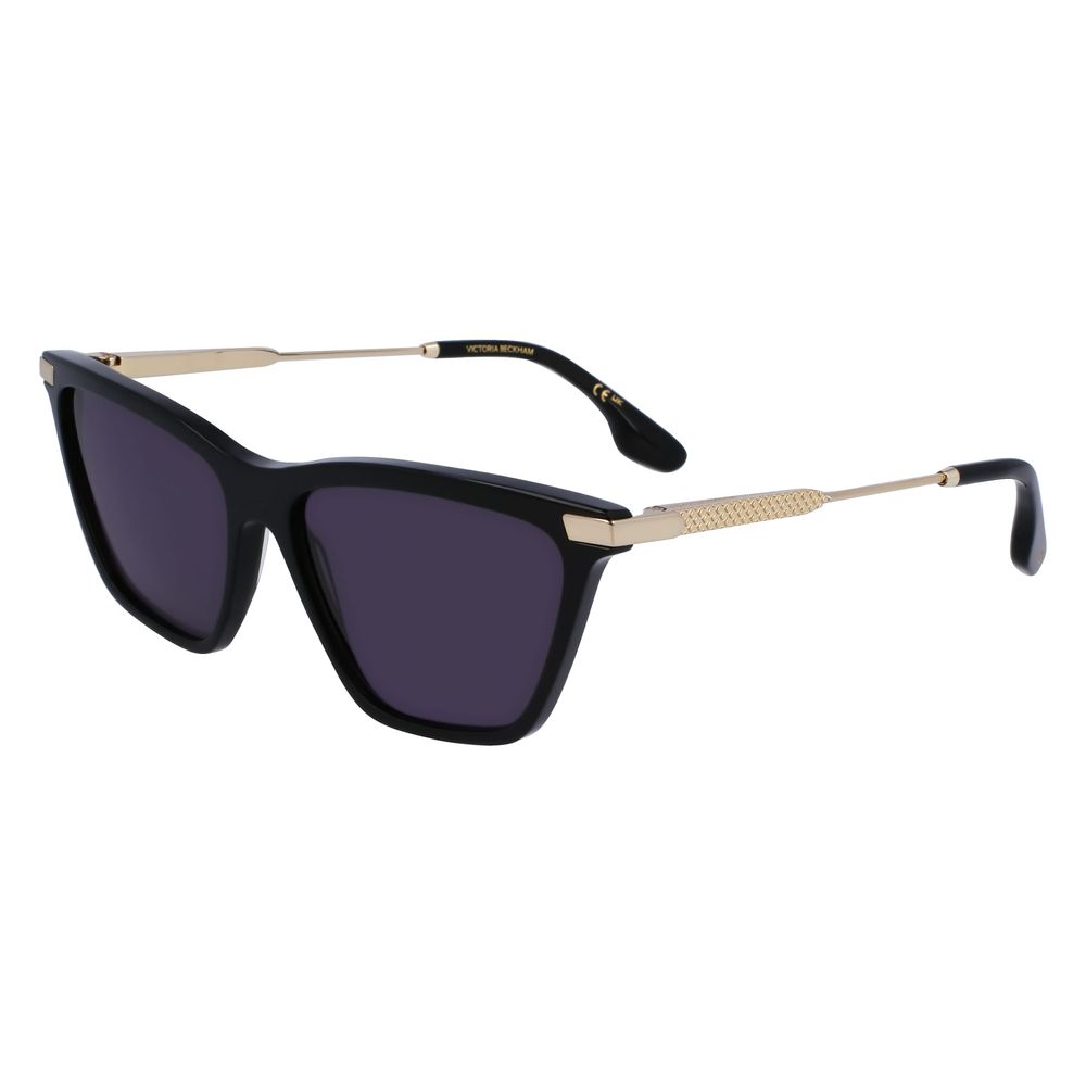 Victoria Beckham Black Acetate Sunglasses