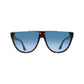 Victoria Beckham Brown Acetate Sunglasses