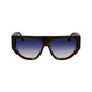 Victoria Beckham Brown Acetate Sunglasses