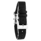Laura Biagiotti Black Rubber Dress Watch