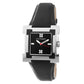Laura Biagiotti Black Leather Dress Watch