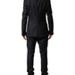 Dolce & Gabbana Black Wool Single Breasted Men 2 Piece Suit Mens Suit