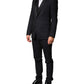 Dolce & Gabbana Black Wool Single Breasted 3 Piece Men Suit Mens Suit