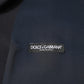 Dolce & Gabbana Black Wool Single Breasted 3 Piece Men Suit Mens Suit