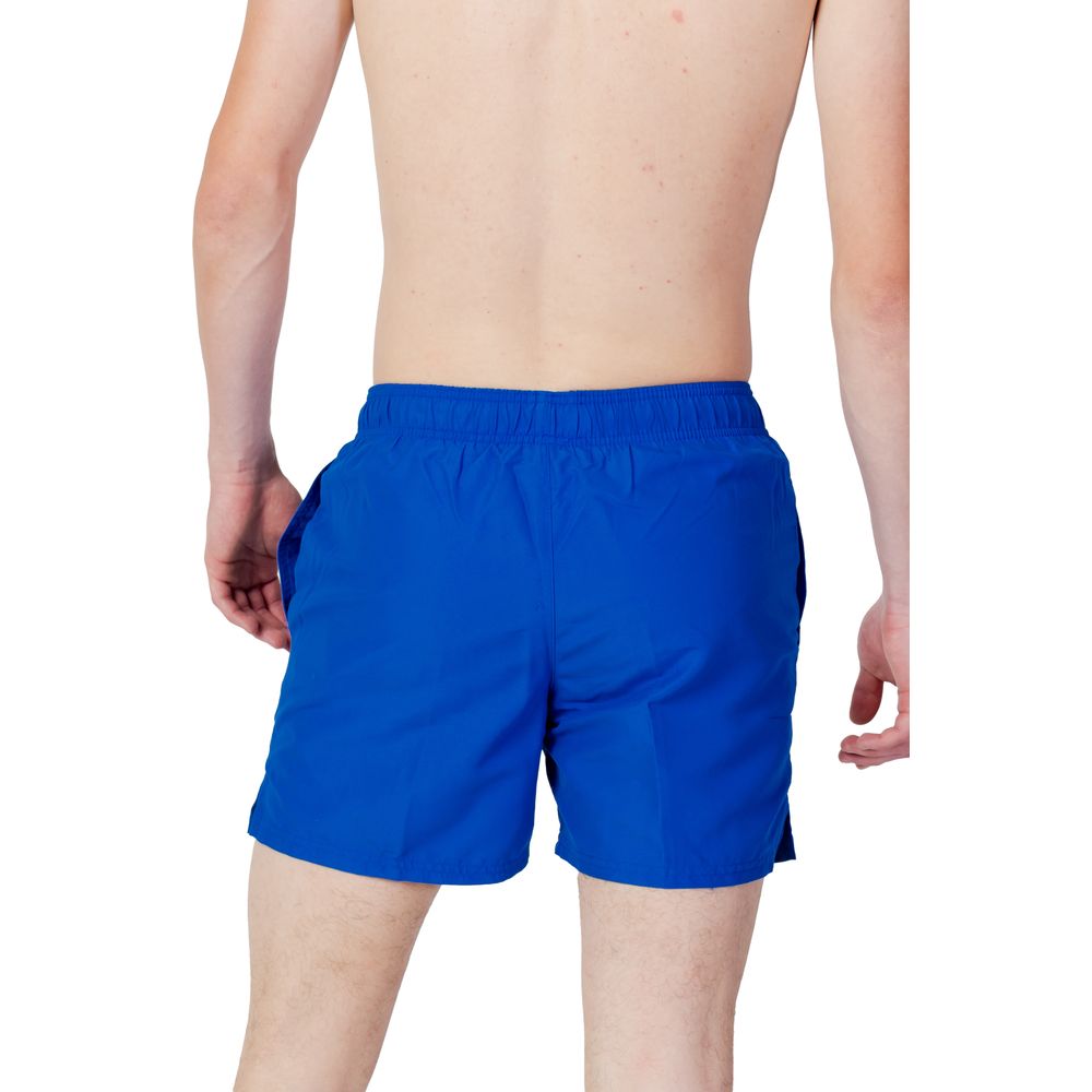Nike Blue Polyester Swim Shorts Mens Swim
