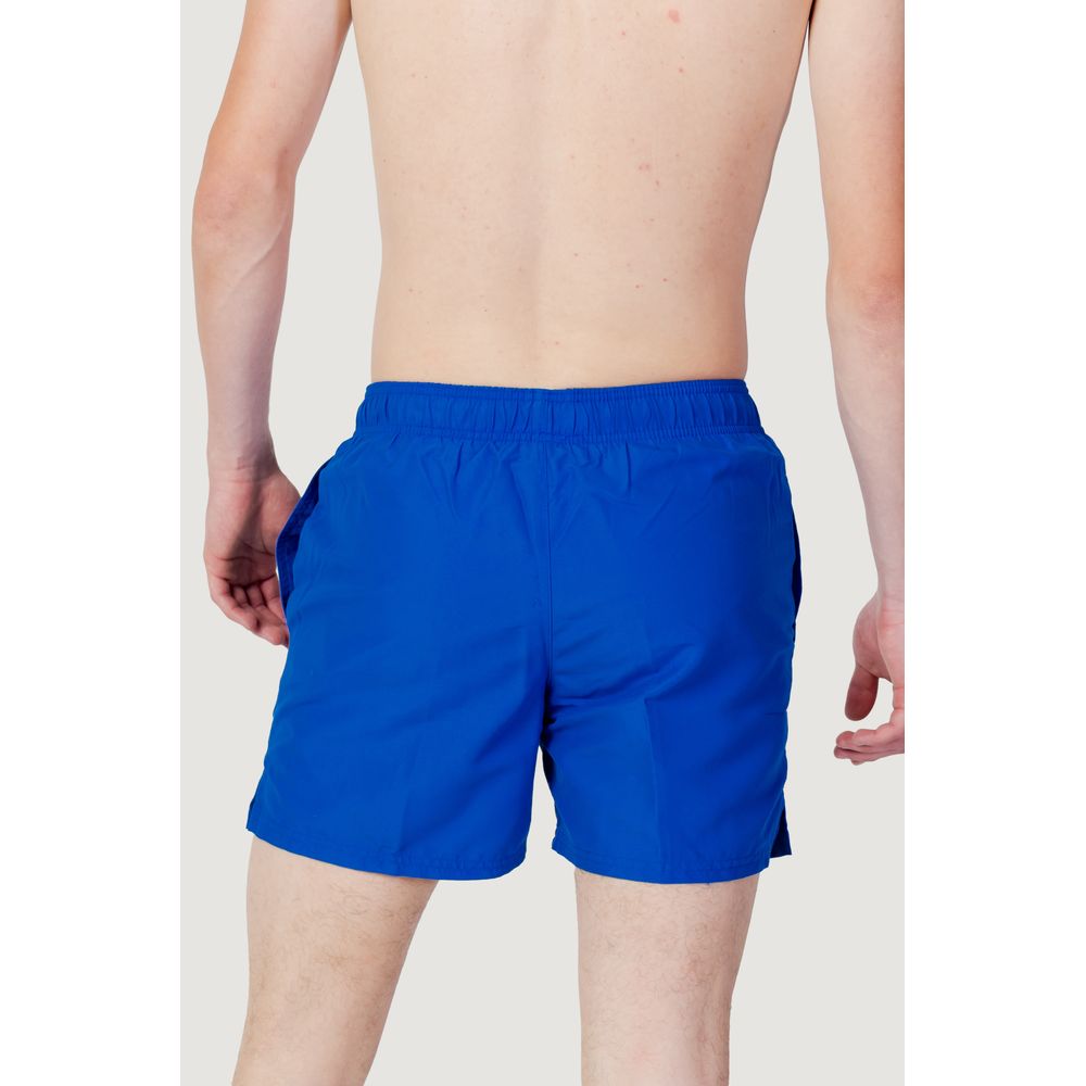 Nike Blue Polyester Swim Shorts Mens Swim