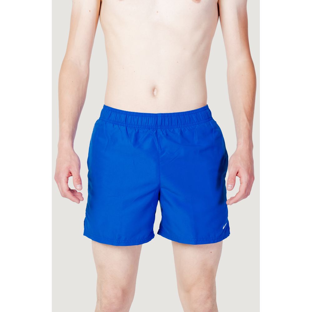 Nike Blue Polyester Swim Shorts Mens Swim