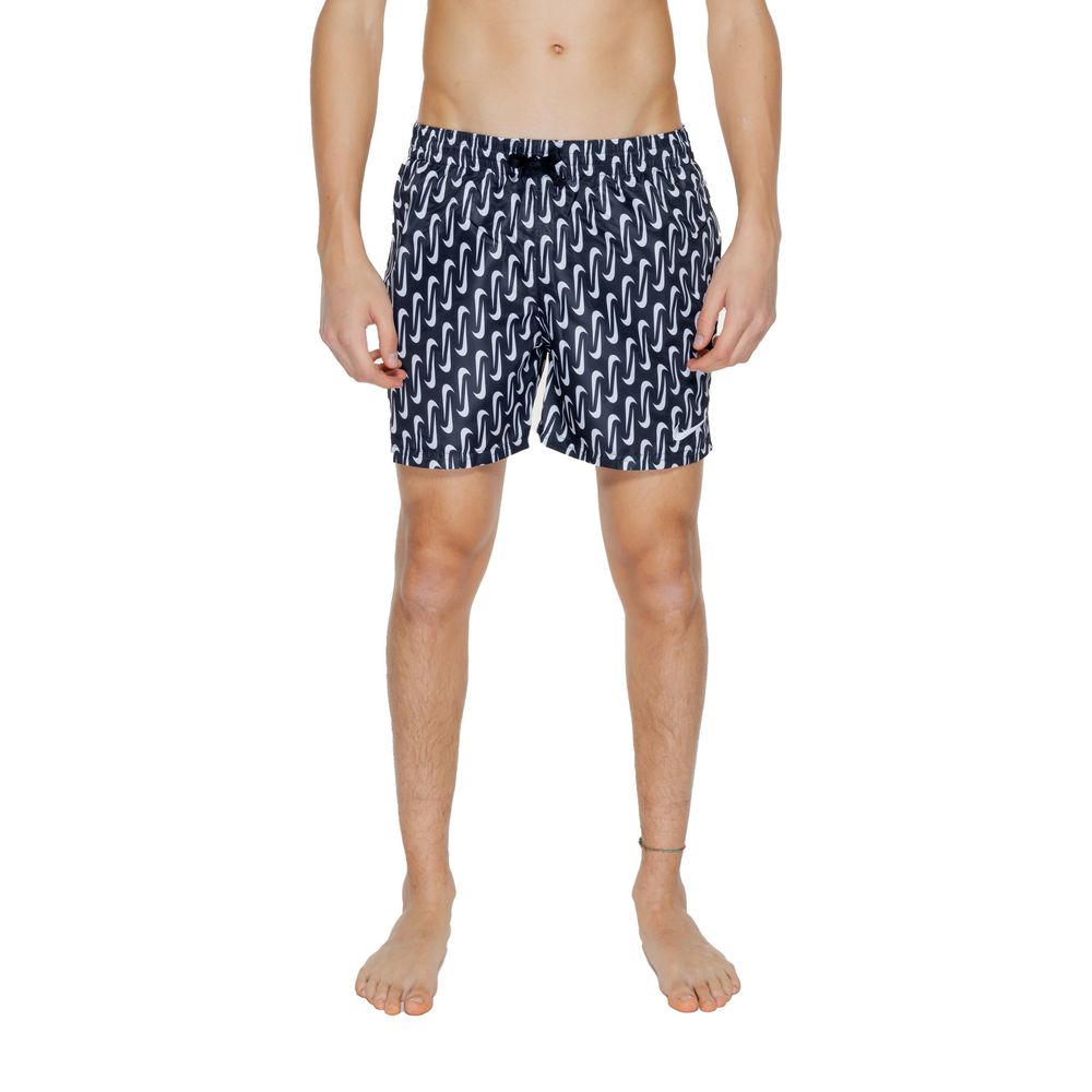Nike Black Polyester Swim Shorts Mens Swim