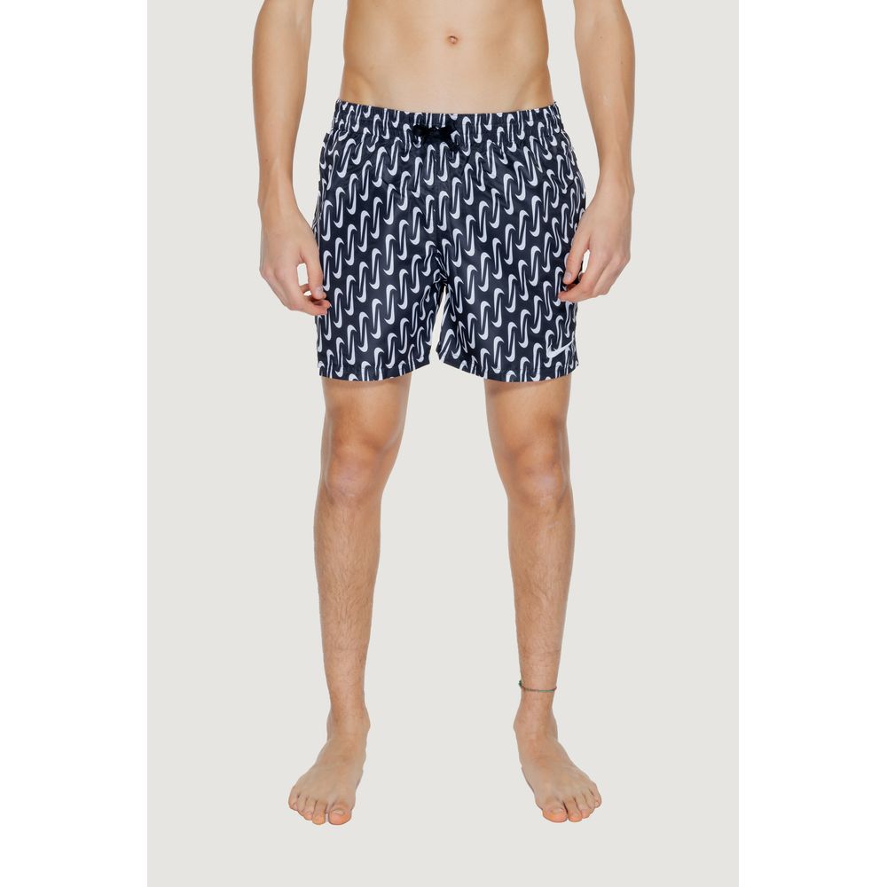 Nike Black Polyester Swim Shorts Mens Swim