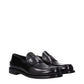 Givenchy Black Leather Slip-On Loafers