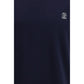 Brunello Cucinelli Blue Cotton T-Shirt