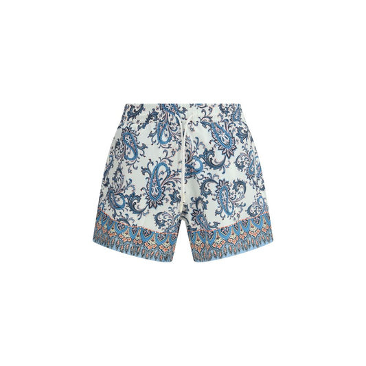 Etro Multicolor Polyester Short And Mini Shorts Mens Shorts