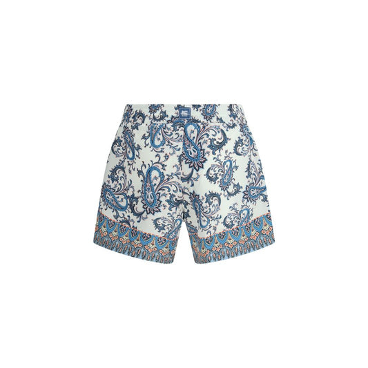 Etro Multicolor Polyester Short And Mini Shorts Mens Shorts