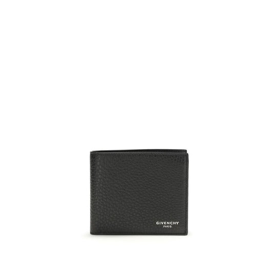 Givenchy Black Calf Leather Bos Taurus Wallet Mens Wallet