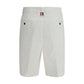 Thom Browne White Polyester Bermuda Shorts Mens Shorts