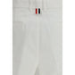 Thom Browne White Polyester Bermuda Shorts Mens Shorts
