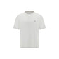 Brunello Cucinelli White Cotton T-Shirt