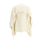 Rick Owens Beige Fleece Wool Cardigan