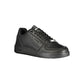 Gas Black Polyurethane Women Sneaker