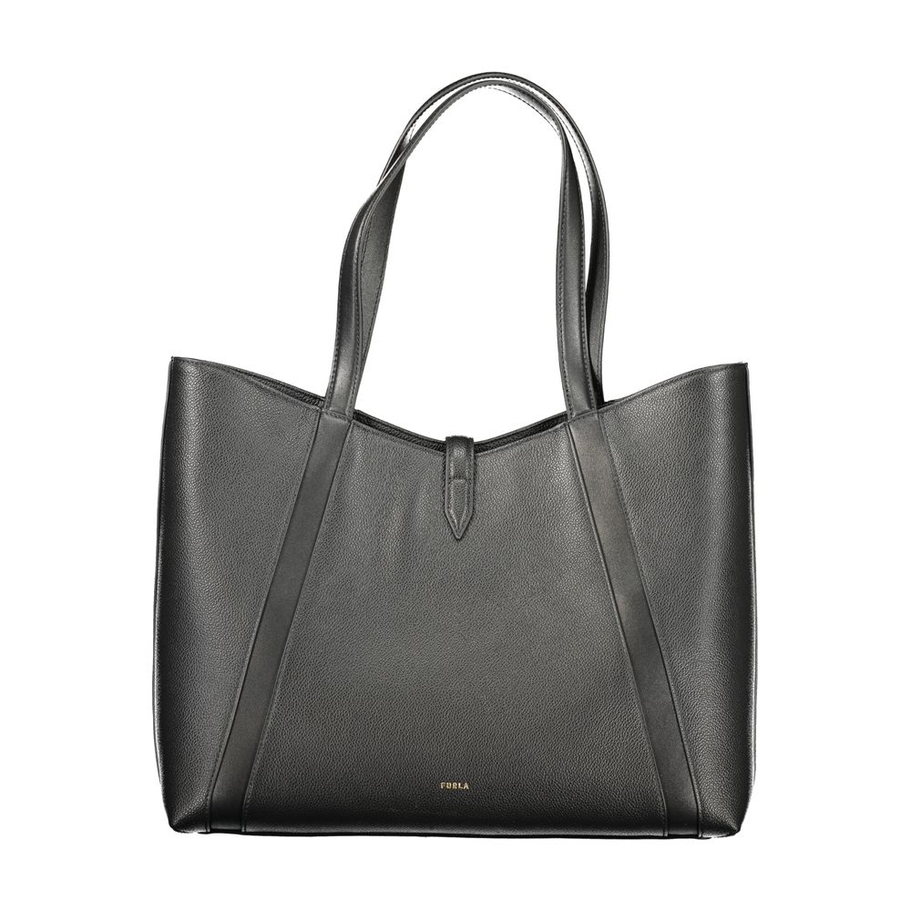 Furla Nero Pelle Women Handbag