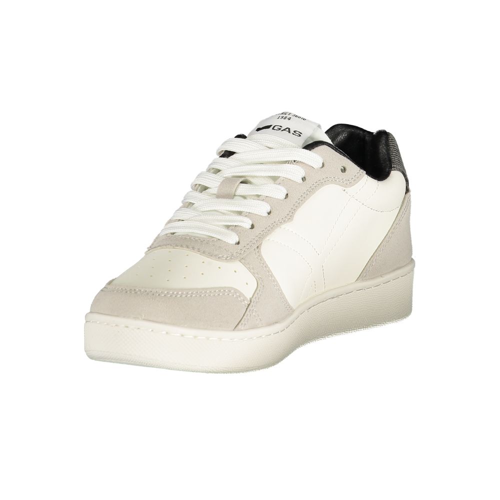 Gas White Polyurethane Women Sneaker