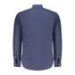 North Sails Blu Cotton Men Shirt