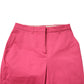 Max Mara Pink Skinny High Waist Chino Trouser Pants