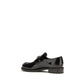 Prada Black Calf Leather Bos Taurus Slip-On Loafers
