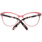 Emilio Pucci Pink Metal Glasses (Frames)