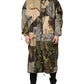 Dolce & Gabbana Multicolor Camouflage Hooded RainCoat Jacket