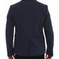 Dolce & Gabbana Elegant Blue Cotton Stretch Blazer Jacket