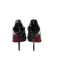 Christian Louboutin Hot Chick 100 Black Weapons Print Patent Leather High Heel Pumps