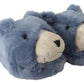 Dolce & Gabbana Chic Teddy Bear Blue Loafers Shoes