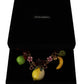 Dolce & Gabbana Chic Gold Statement Sicily Fruit Necklace