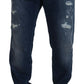 Dolce & Gabbana Elegant Skinny Blue Jeans