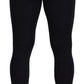 Dolce & Gabbana Sleek Black Designer Pants