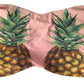 Dolce & Gabbana Pink Printed Beachwear Bikini Top Swimsuit